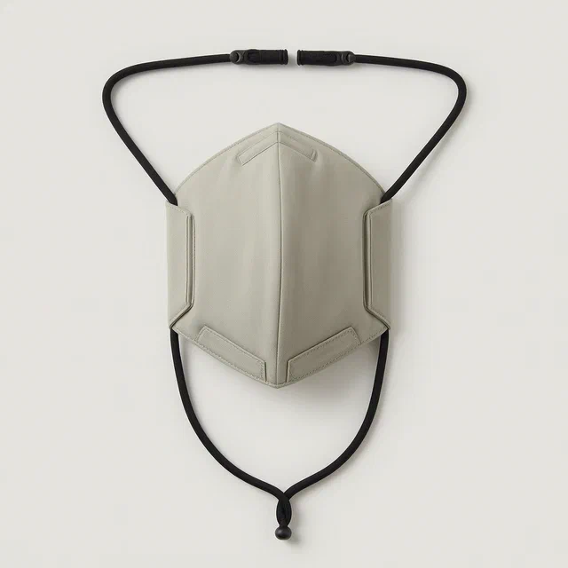 Convertible Face Mask with Adjustable Strap Length - product render