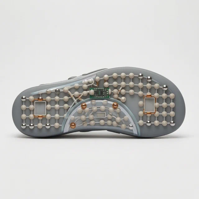Lightweight Air Cushion Shoe with Automatic Gas Circulation - product render
